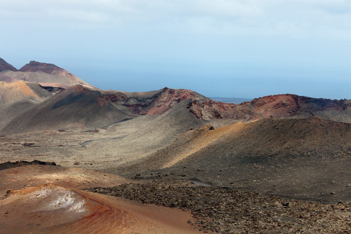 Création du parc national de Timanfaya à Lanzarote.